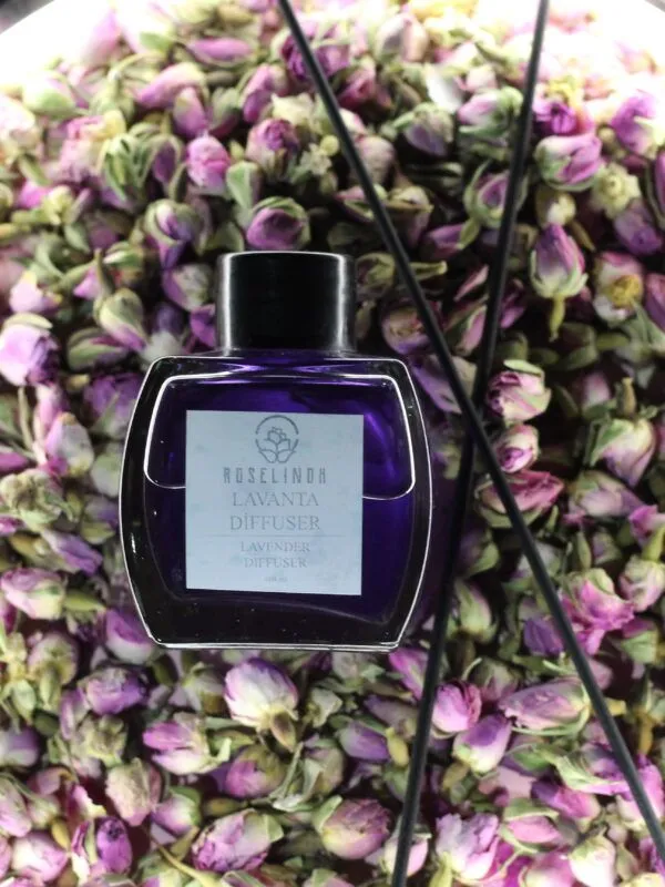Lavanta Diffuser - Bambu Çubuklu Lavanta Oda Kokusu
